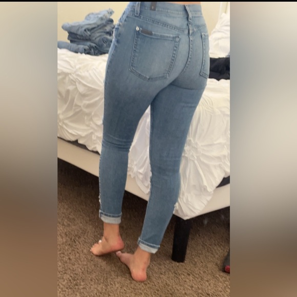 7 for all mankind jeans size 28 - Picture 3 of 4